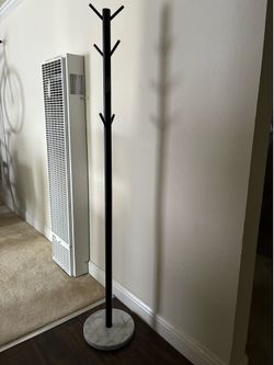 Modern Coat Rack - Marble Base