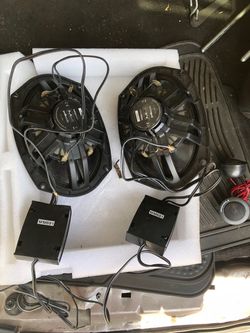 Polk Audio MM691 Car Speakers Pair with Crossovers