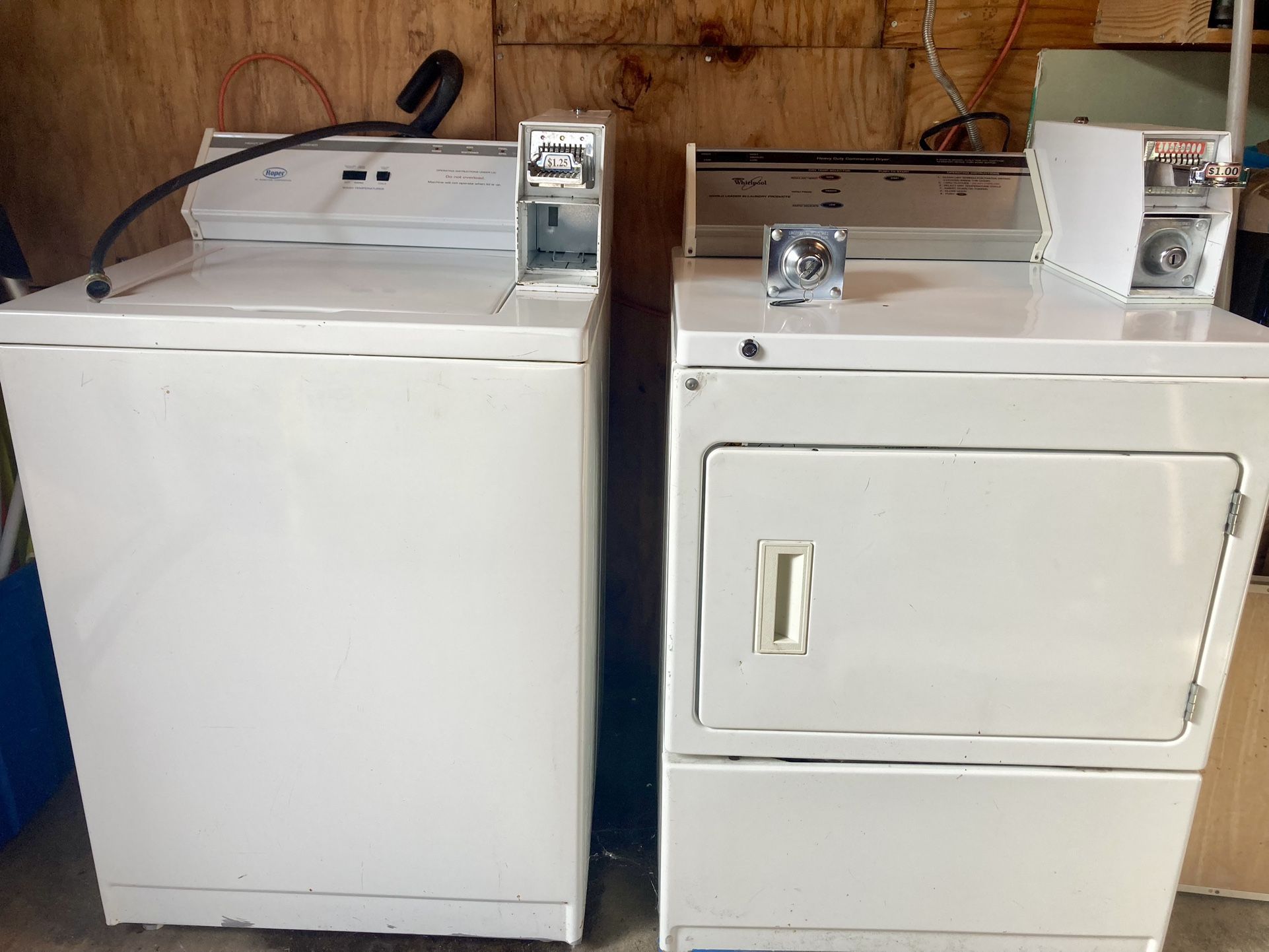 Coin Operated Washer And Drier Coin Operated $200 Each