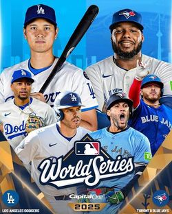 World Series 2025 Dodgers VS Blue Jays Full Series In Blu Ray - Read Description 