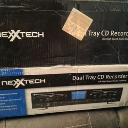 Dual Tray CD Recorder NEXXTECH