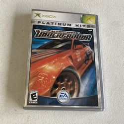 Original Xbox Need For Speed Underground Game 