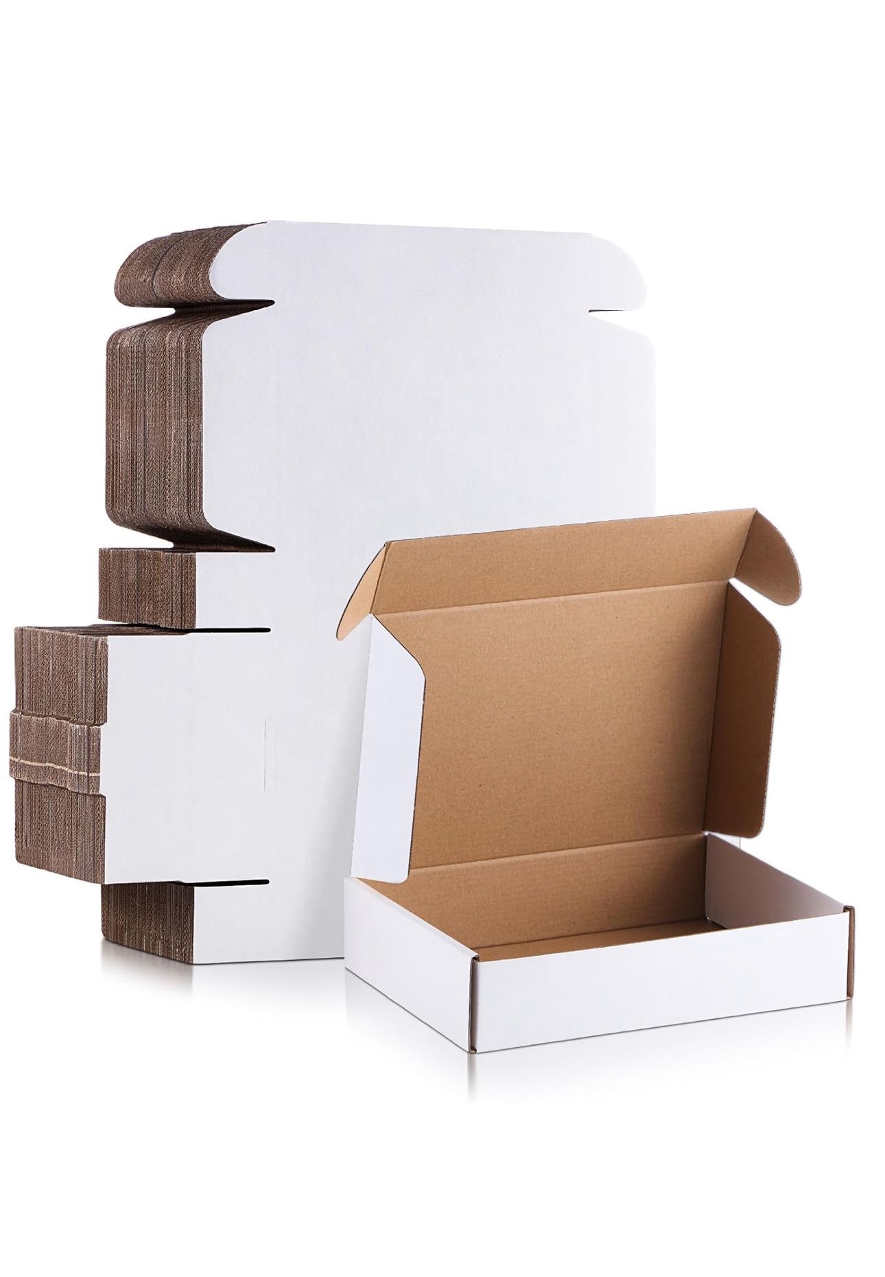 Corrugated cardboard mailer box. Gift Box