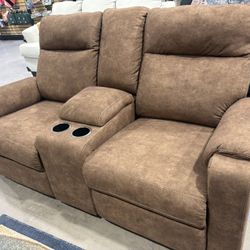 Edenwold Recliner Loveseat By Ashley 