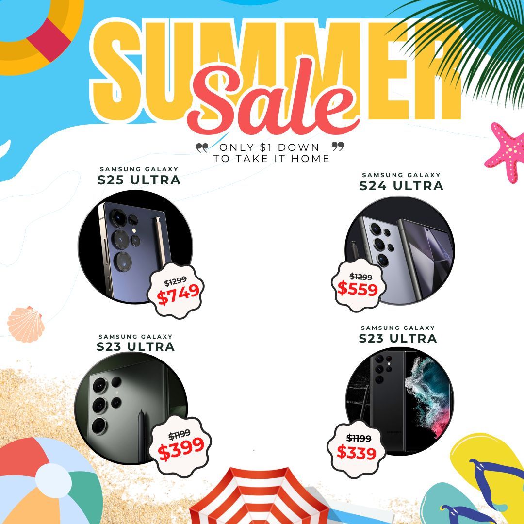 🛍️ ¡Ofertón de Verano en Teléfonos Samsung Galaxy Desbloqueados – Llévate el Tuyo Hoy con Solo $1 de Entrada + Garantía de 6 Meses!