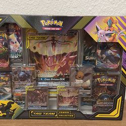 Pokemon Tag Team Powers Collection Box Espeon & Deoxys.