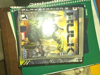 Incredible hulk for ps3 great condition