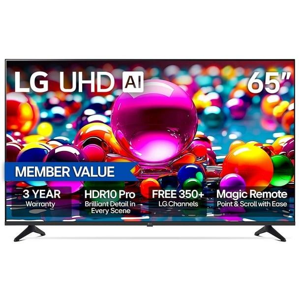 LG UHD  AI FLAT SCREEN TV 65"