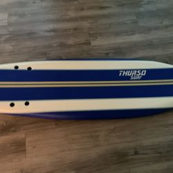 Thurso Surf 6’ Soft-Top Fish Surfboard + BONUS Jamba Juice Surf Wax – Great Condition - 95$ Firm