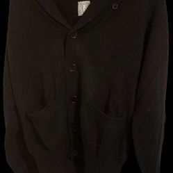 RGT Black Heavy Button-Up Pullover
 - Size Small