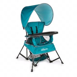 ✨ BRAND NEW Baby Dèlight Go with Me Chair | Indöor/Outdöor Chà ir with Sun Canöpy | Tèal | Pörtable Chäir cönverts to 3 Child Gröwth Stäges: Sïtting,