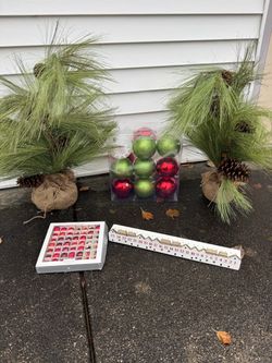 2 New Fake Tree Decor