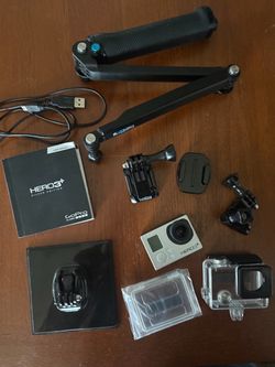 GoPro Hero3+ Silver Edition with Accessories