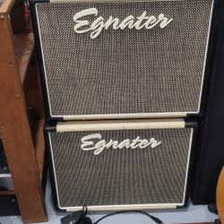 Egnater Rebel 30 Amplifier 
With extra speaker cab 