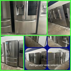 Side by side Refrigerator, bottom freezer refrigerator, 33 wide , 36 wide refrigerator