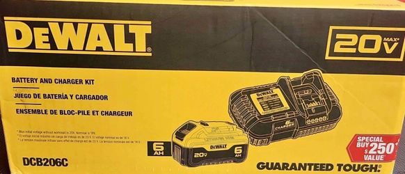 Battery Dewalt 20v 6ah new