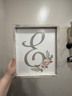 Home Decor Letter E