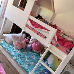 Twin Size Princess Bunk Beds
