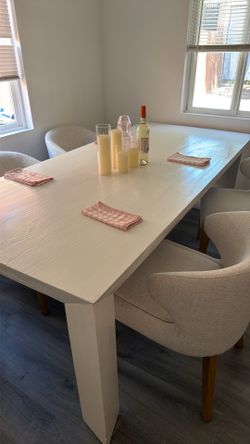Crate & Barrel dinning table
