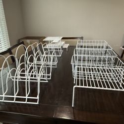 White Wired Organizer Set 