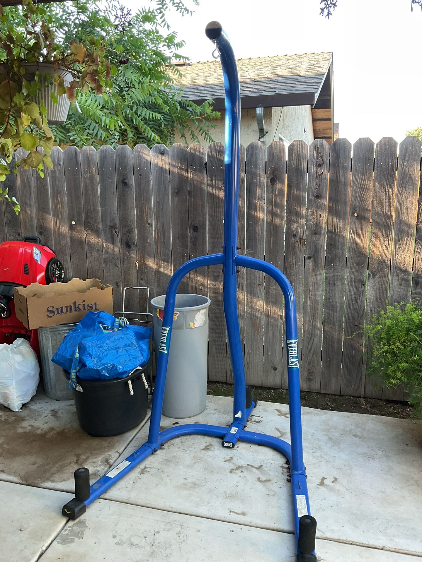 Everlast Stand And Punching Bag