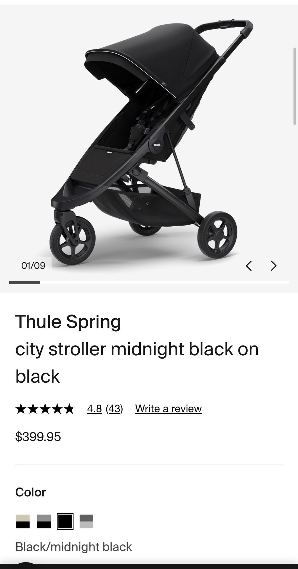 Thule Spring Stroller