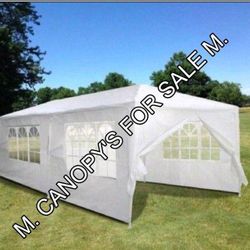 10x20 Canopy Tent Sidewalls Included