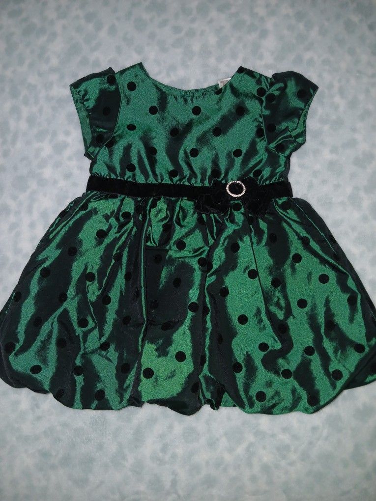 18 Month Green Dress