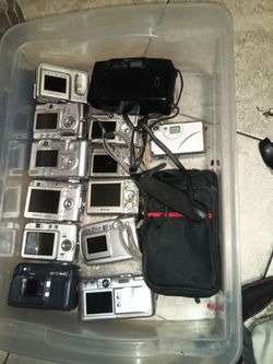 Digital Cameras and bag $20
