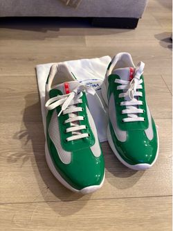 Prada America's Cup Sneakers Green