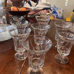 Gorgeous Fostoria Goblets and Parfait Cups