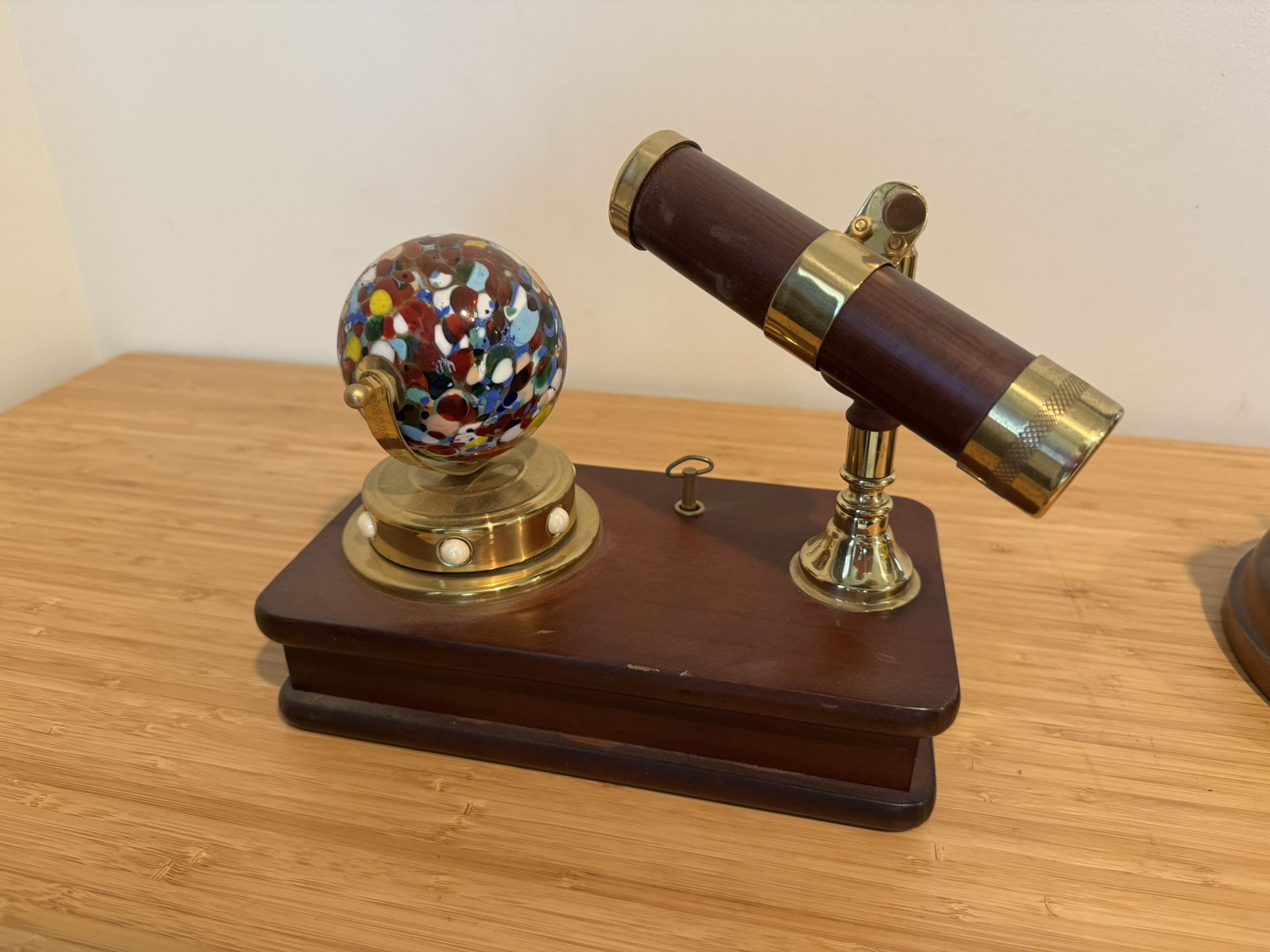 Vintage Kaleidoscope with Music Box