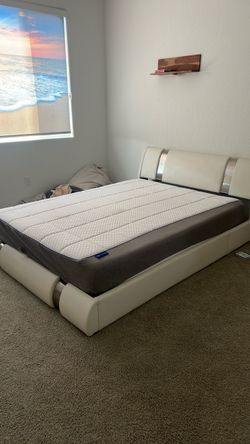 Nectar Queen Mattress and Bed Frame