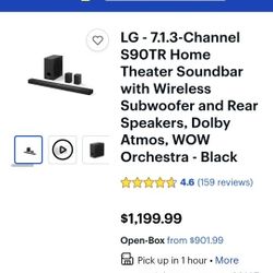 LG Soundbar Dolby Atmos