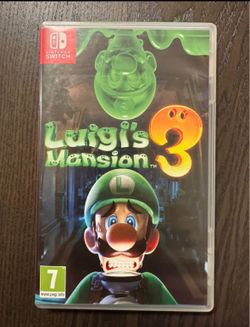 Luigi’s mansion 3 Nintendo switch
