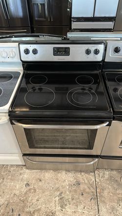 Frigidaire Range Oven Electric Stainless Steel With Self cleaning
