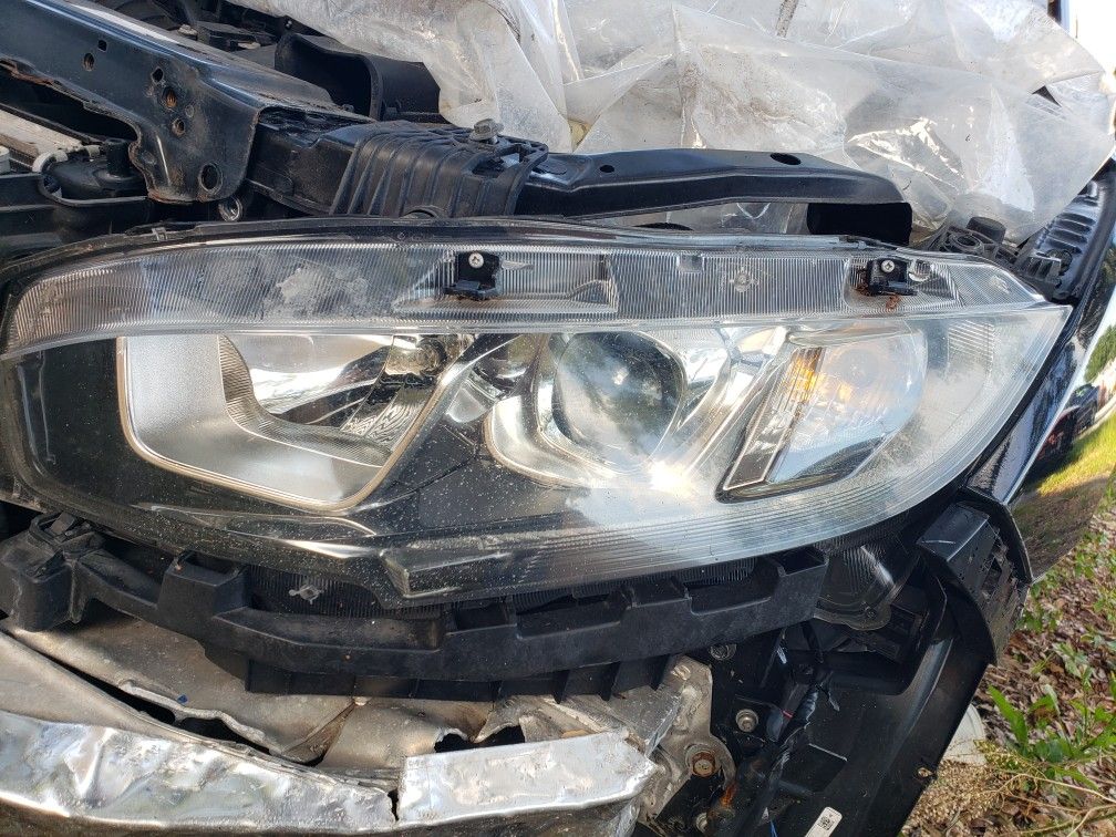 2016 2017 2018 2019 HONDA CIVIC DRIVER SIDE HEADLIGHT LIGHT LAMP