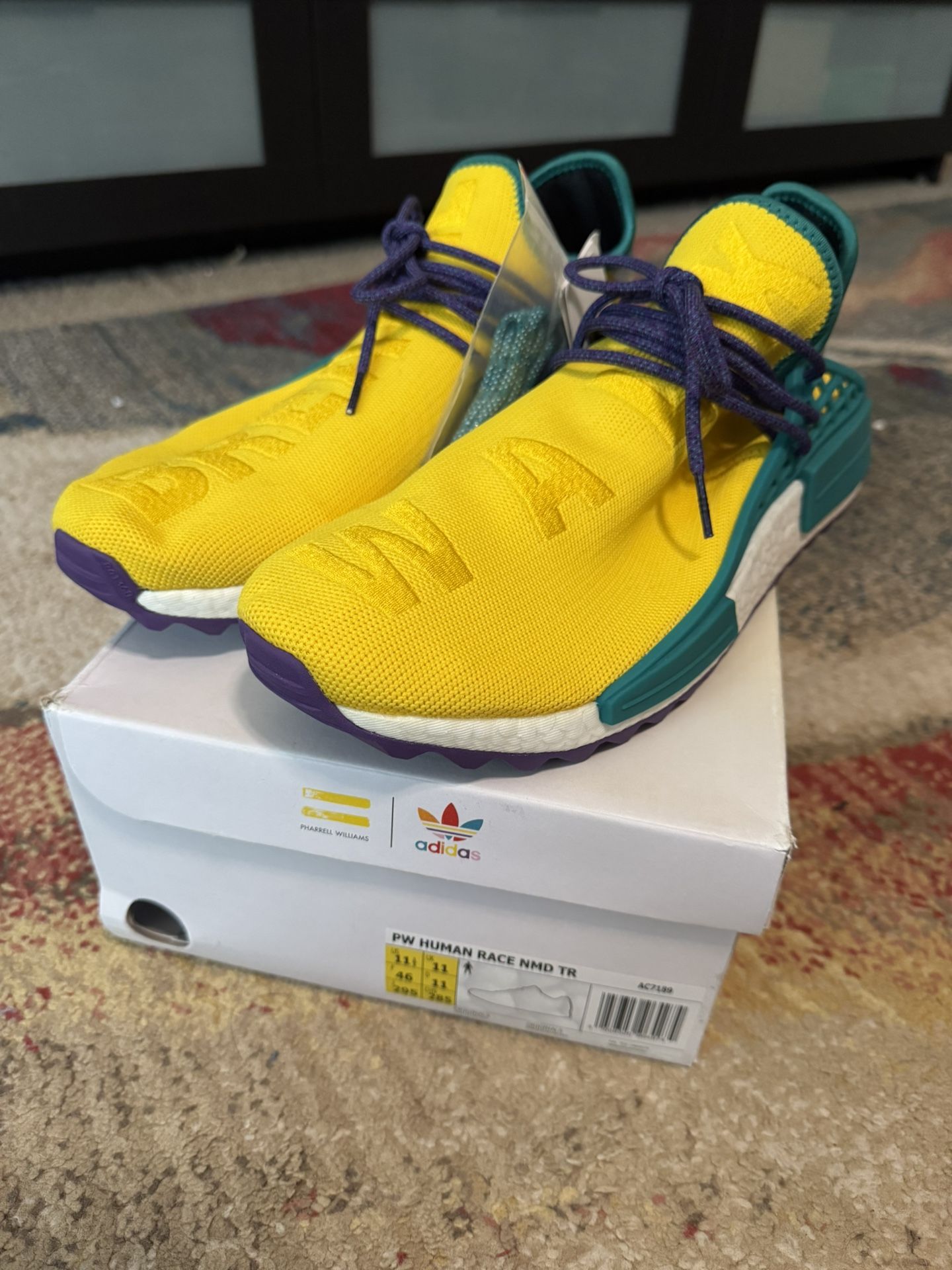 Adidas Pharrell Williams Human Race NMD Size 11.5