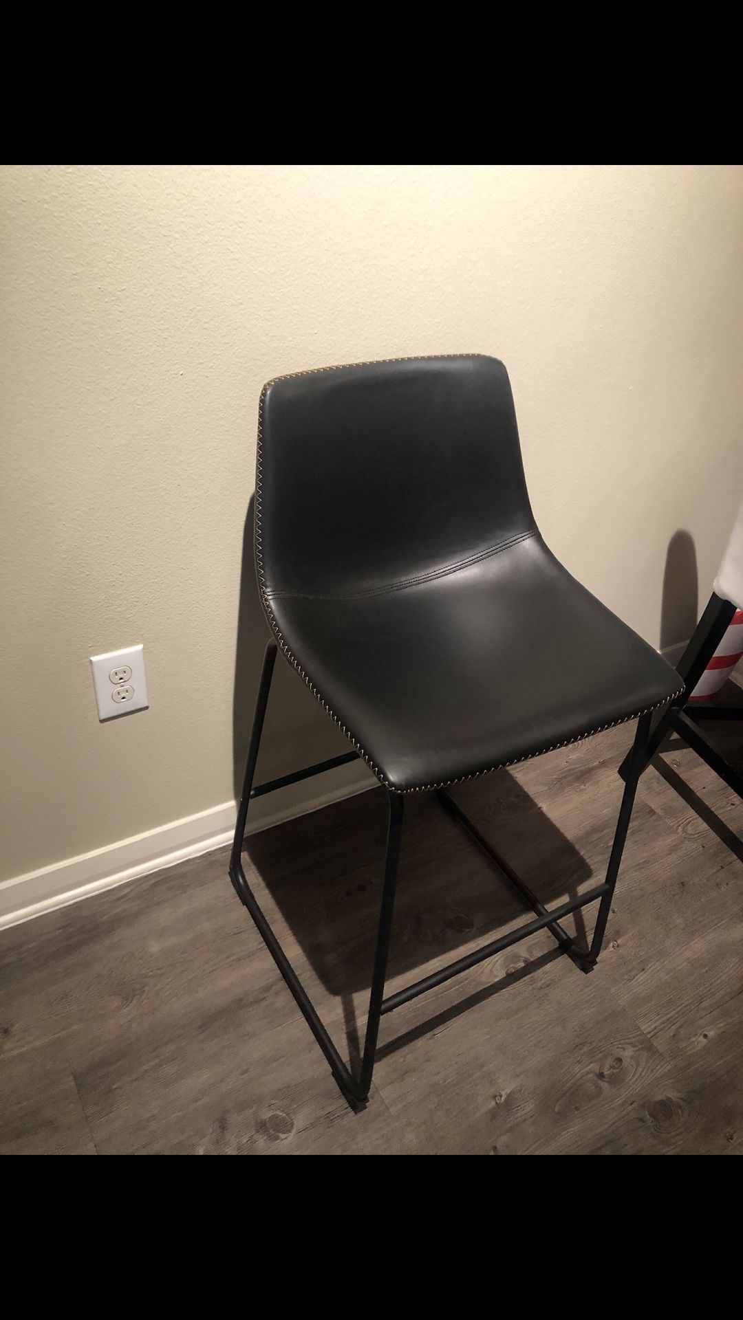 Set Of 2 Black Chairs