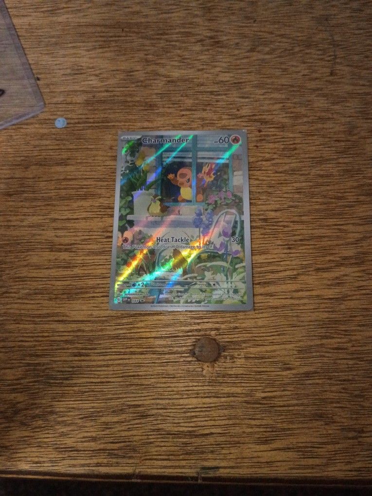 SEALED Charmander Full Art #044 From Obsidian Flames