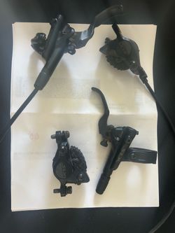 Shimano SLX m7000 disc brake set