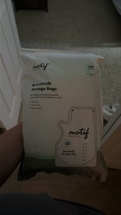 20 packs of 100ct Breastmilk storage bags
