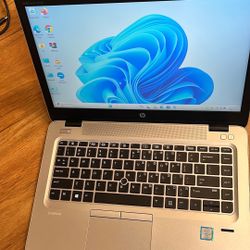 Hp Elitebook 840 G4 Corei5 7th Gen 2.6 256gb SSD 8gb R  As m Win 11