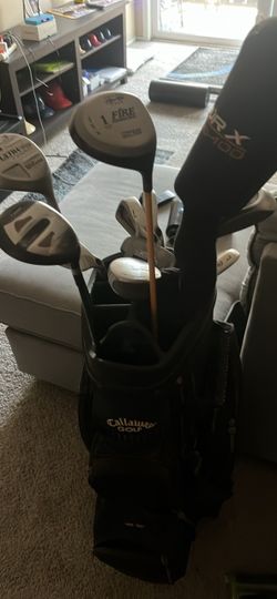 Callaway, Cleveland, and Wilson Golf Club Set with Callaway Bag