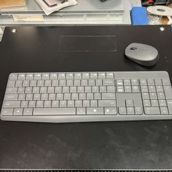 Keyboard with mouse 