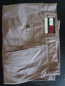 NEW With Tags Trousers. Checkered Pattern