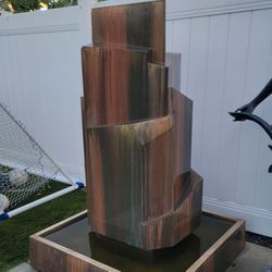 The Flourish outdoor water fountain from the GIST foundation collection