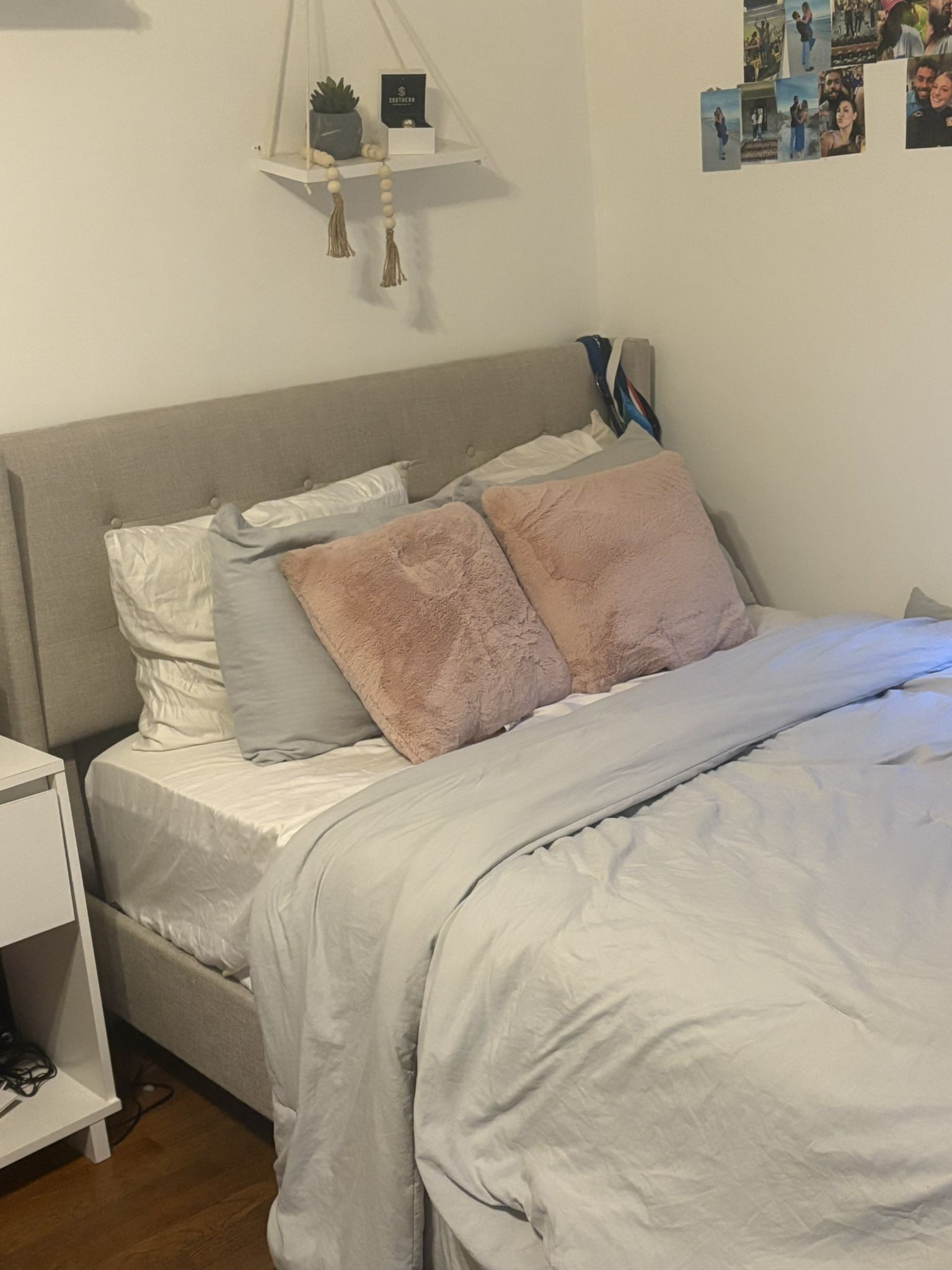 Full size Bed frame Grey