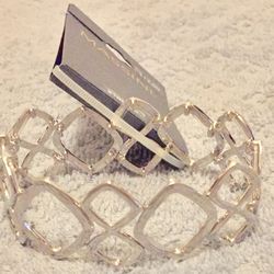 Massini Women’s Silver Stretch Fashion Bracelet