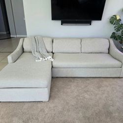 Restoration Hardware Belgian Classic Slope Arm sectional